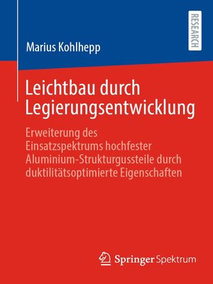 cover image of Leichtbau durch Legierungsentwicklung